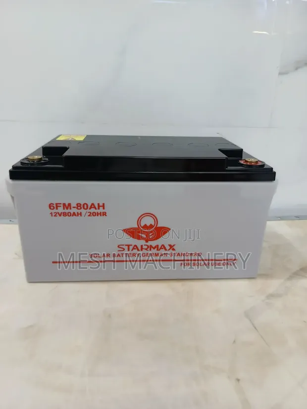 Starmax 12V 80Ah Solar Battery - 1