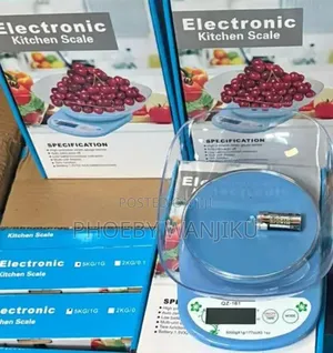 Kiwango cha Jikoni cha Kielektroniki chenye Bakuli