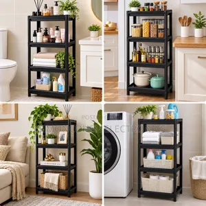 4 Tier Quality Storage Rack with Wheels