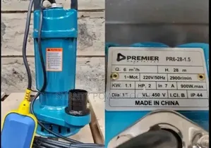 Premier Submersible Shallow Pump 2HP / 0.9kW
