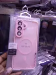 Pink Classic MagSafe Translucent Case for Samsung Galaxy S25 FE - 2