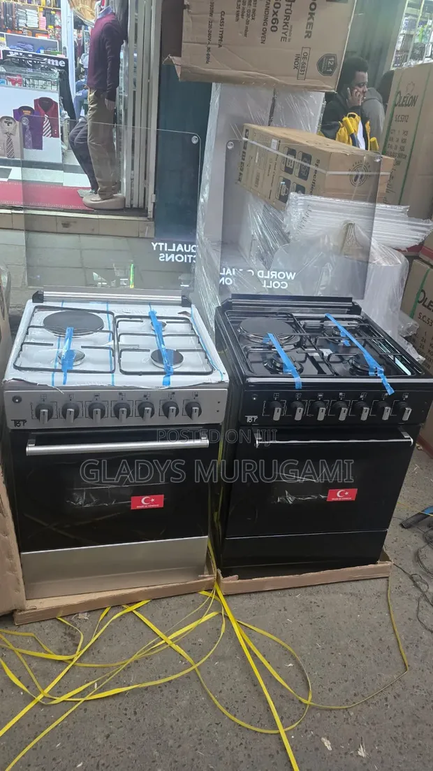 TBP Elite 60x60cm Cooker: 3 Gas + 1 Electric - 1