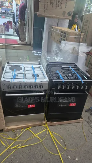 TBP Elite 60x60cm Cooker: 3 Gas + 1 Electric