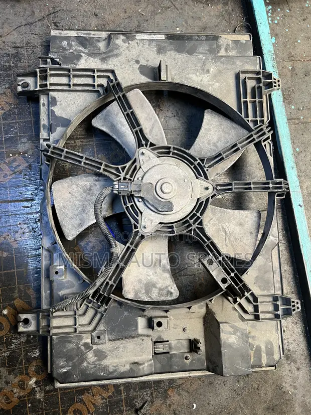 Nissan Tiida Radiator Fan with Motor and Housing - 1