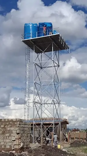 Custom 9m Steel Water Tank Tower for 40,000L Storage