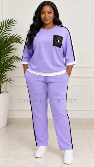 Stylish Gucci Tracksuit for Ladies - Purple