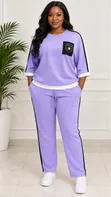 Stylish Gucci Tracksuit for Ladies - Purple - 1