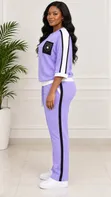 Stylish Gucci Tracksuit for Ladies - Purple - 2
