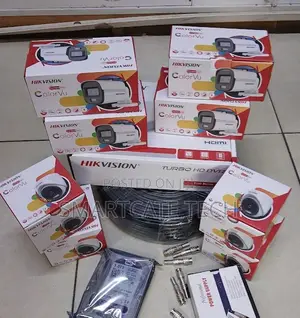 Hikvision 8CH ColorVu DVR CCTV Camera System Kit