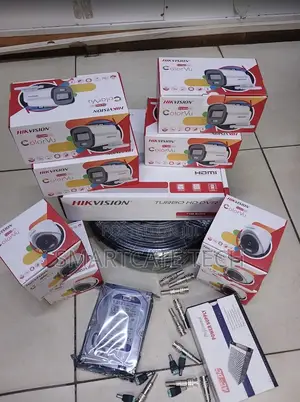 Hikvision 8CH DVR ColorVu Security Camera System Kit