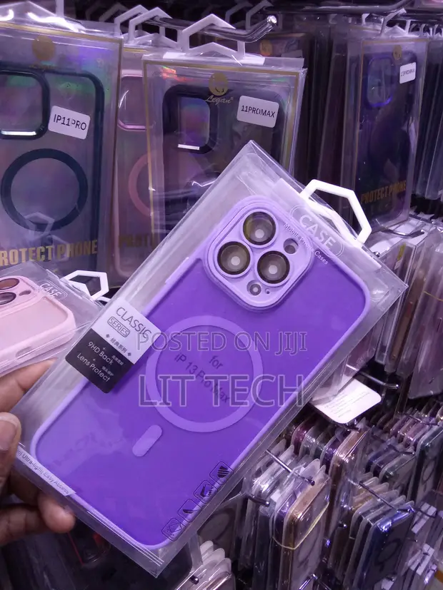 Purple MagSafe Case for iPhone 13 Pro Max - 1