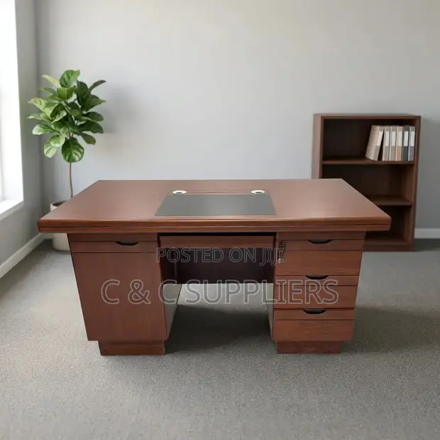 Kikao cha Utafiti cha Mahogany Kilichoendelea - 120cm - 1