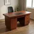 Kikao cha Utafiti cha Mahogany Kilichoendelea - 120cm - 3