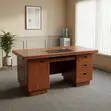 Kikao cha Utafiti cha Mahogany Kilichoendelea - 120cm - 5
