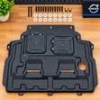Manganese Steel Engine Cover Rust Shield for Volvo V40 (2012-2020) - 2