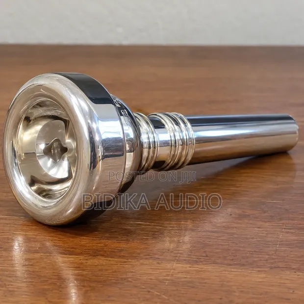 Cornet Mouthpiece - Silver Brass - 1