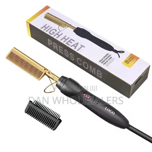 Electric Hot Comb Press Comb