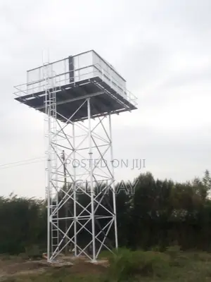 Heavy-Duty Steel Water Tower & Tank Foundation