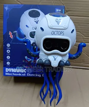 Kinyago cha Pweza cha Kucheza chenye Muziki na Taa