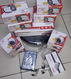 Hikvision 8CH CCTV Kit: 4 Dome, 4 Bullet, 2MP ColorVu