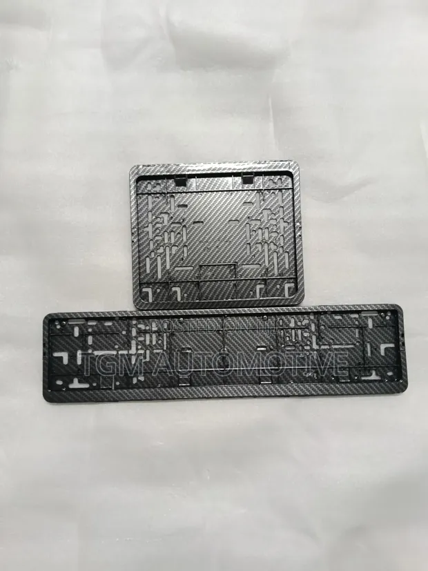 Premium Carbon Fibre Number Plate Holders - 1