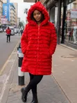 Jaketi Nzito za Pamba za Ukubwa Bure kwa Wanawake na Zipu - 2
