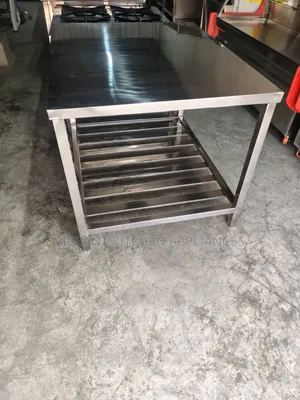 Commercial Stainless Steel Island Work Table