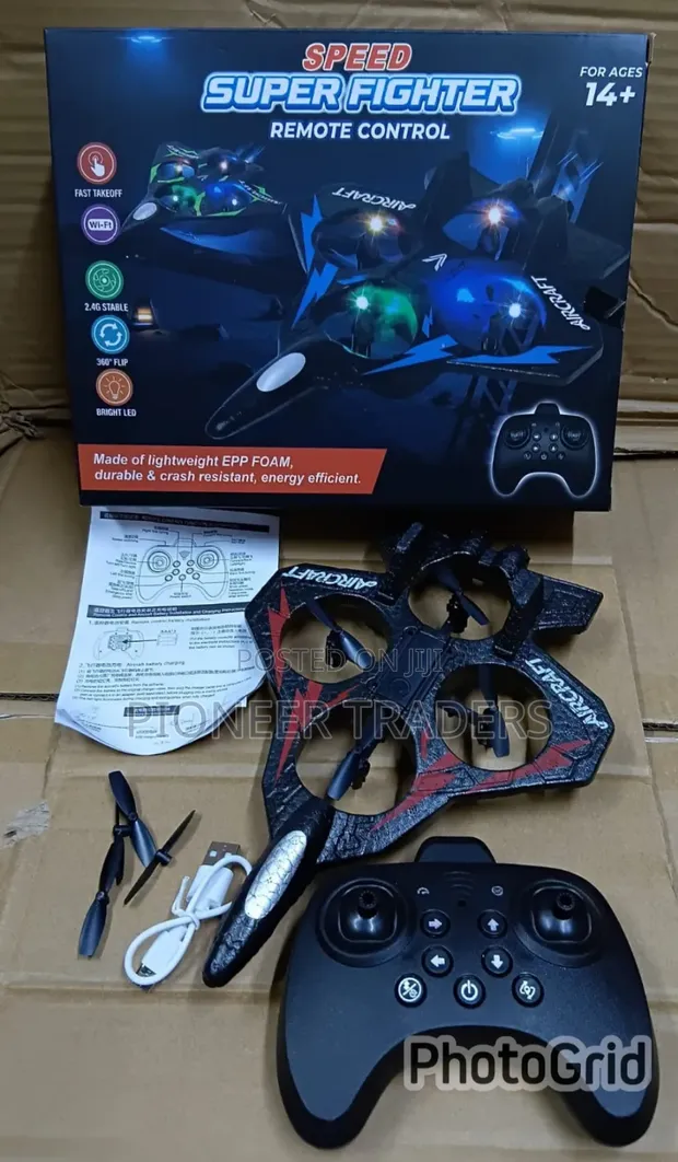 Rechargeable Remote Controlled Jet Fighter - 1