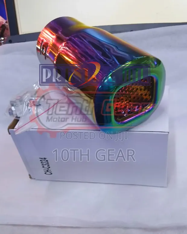 Exhaust Muffler Tip - Sporty Design - 1
