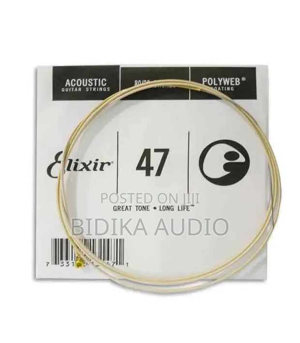 Elixir Acoustic Phosphor Bronze Extra Light Guitar Strings - 1