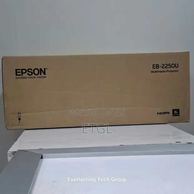 Epson PowerLite 2250U 5000-Lumen WUXGA 3LCD Projector - 1