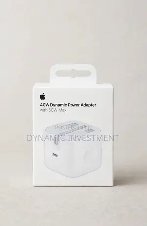 Apple iPhone 18 Pro Max 40W Dynamic Power Charger Adapter