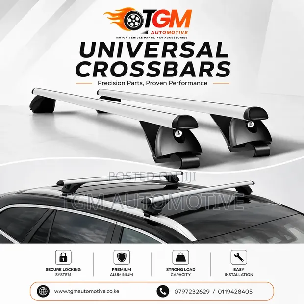 Universal Cross Bars - Brand New - 1