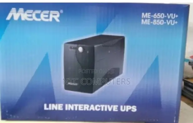 Mecer 650VA Line Interactive UPS (ME-650-VU) - 1