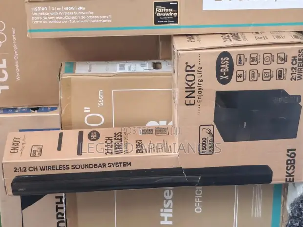Enkar 2.1.2CH Wireless Soundbar System - 1