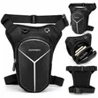 Motorbike Leg Bag - Multifunctional Waterproof Waist Thigh Pack with USB - 1