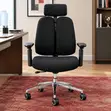 Executive Dual Back Chair with Lumbar Support - 5