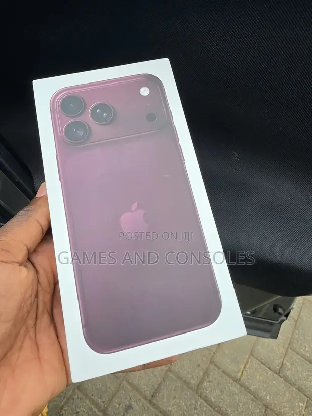 Apple iPhone 18 Pro 512GB Mpya Burgundy - 1