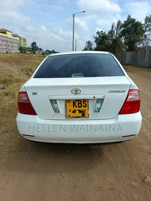 Toyota Corolla 2005 Nyeupe