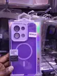 Purple Classic Translucent Matte MagSafe Case for Redmi 15c - 1