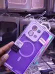 Purple Classic Translucent Matte MagSafe Case for Redmi 15c - 2
