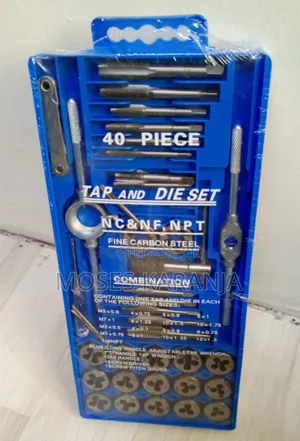 40-Piece Professional Tap and Die Set