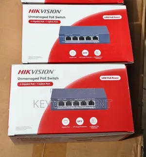 Hikvision 4-Port PoE Unmanaged Gigabit Switch