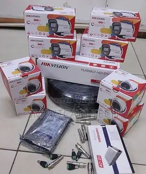 Hikvision 8CH HD CCTV Security Kit (4 Dome, 4 Bullet)