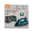 RAF 1400W Heavy Duty Steam Iron Box yenye Non-Stick Soleplate - 1