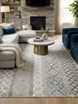 Ikon Turkish Carpet Bora 6x9ft - 1