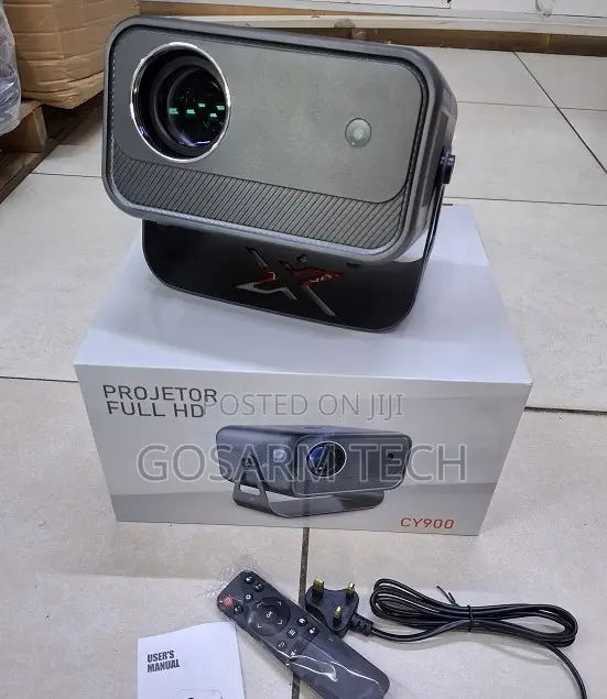 CY900 Projector - Full HD 1080p, Wi-Fi, Bluetooth - 1