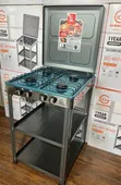 Eurochef Full Gas Cooker with Self-Standing Shelves - 2
