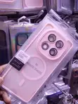 Kifaa cha Pink Translucent Matte kwa Redmi Note 15 4G/5G - 1