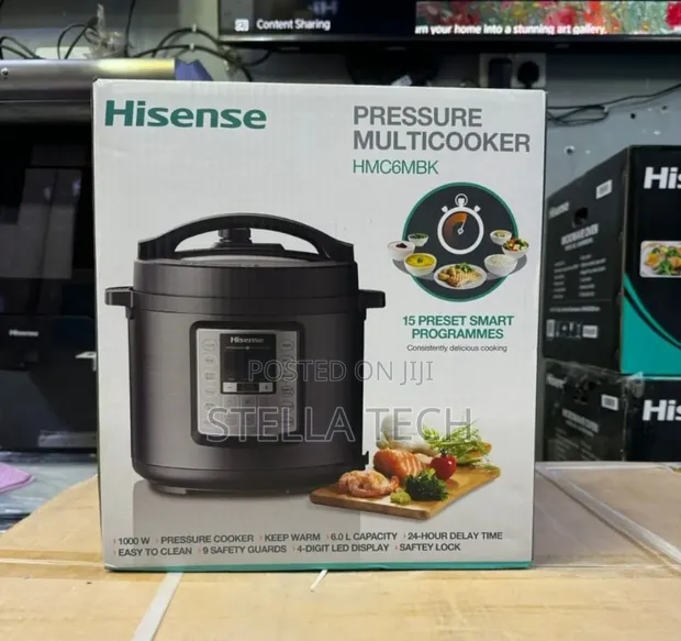 Hisense 6L 6-in-1 Multi Cooker ya Umeme - 1